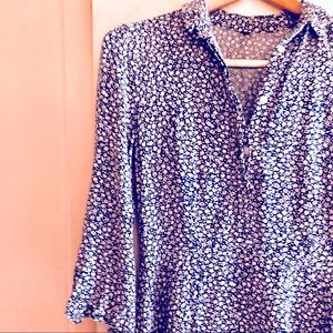 Perfect light cotton floral summer dress